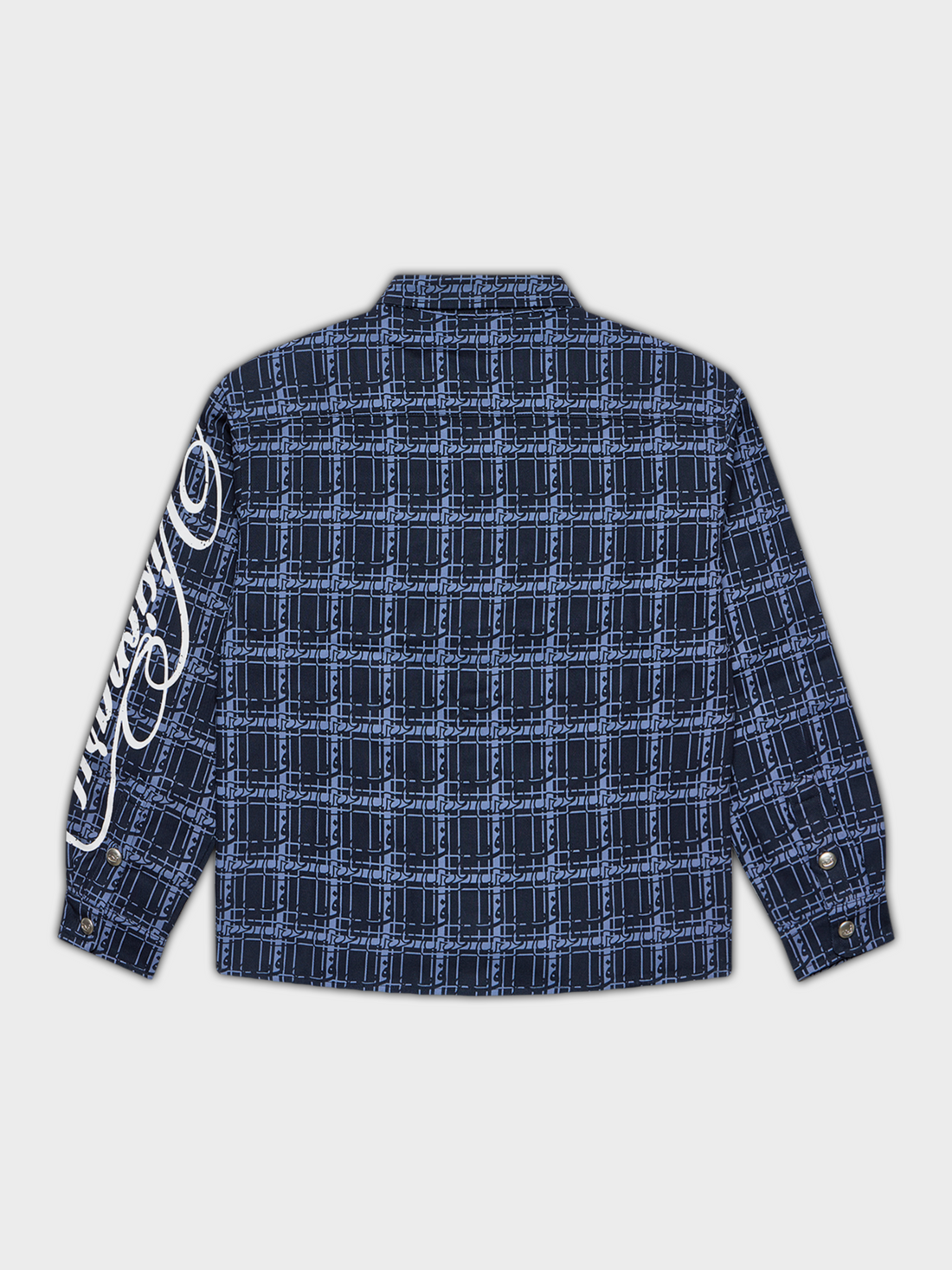Shirt Pattern - Blue
