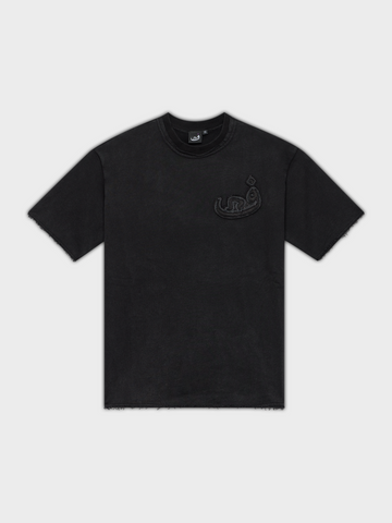 T-shirt 3 Frayed - Black