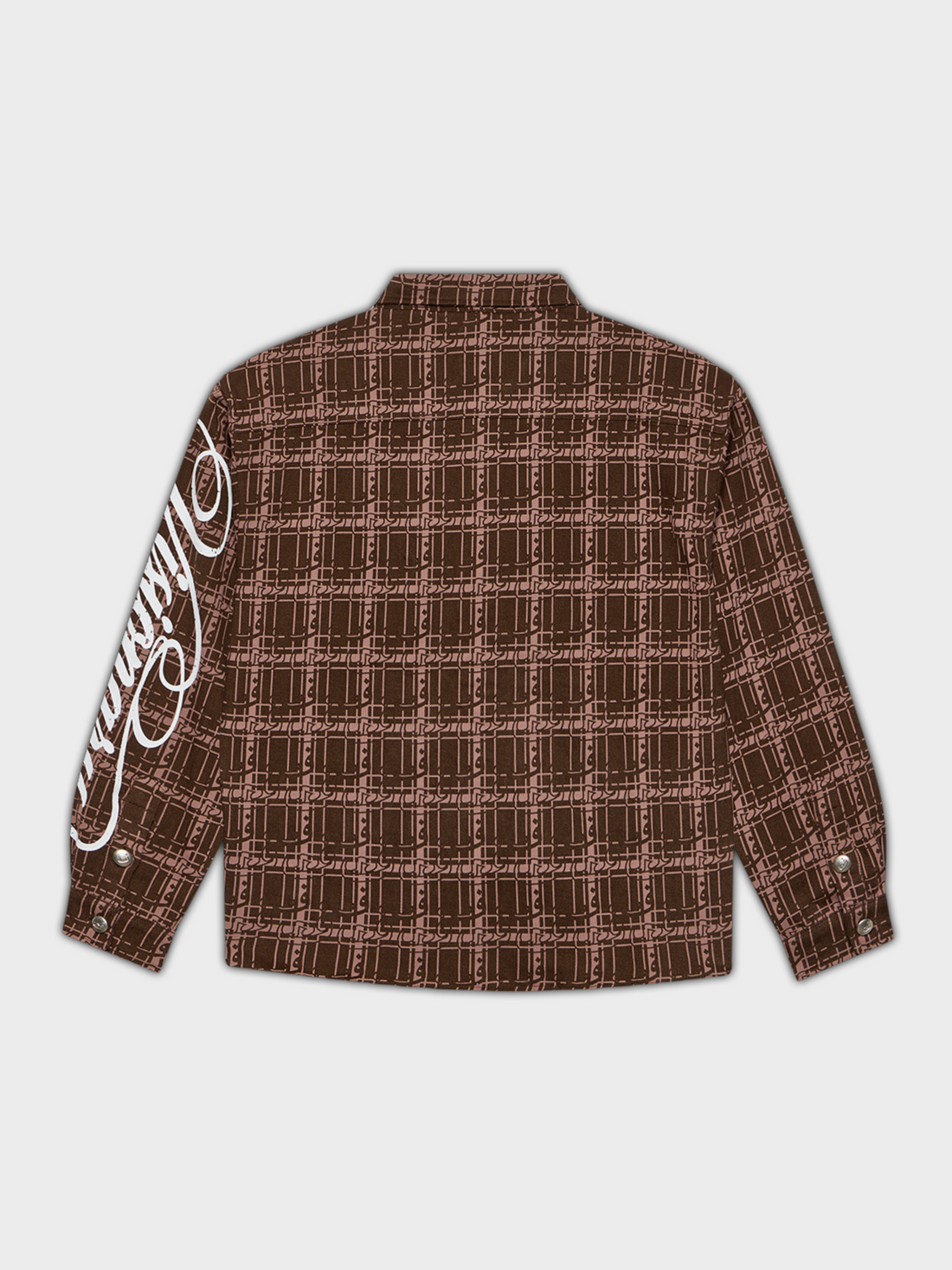 Shirt Pattern - Brown
